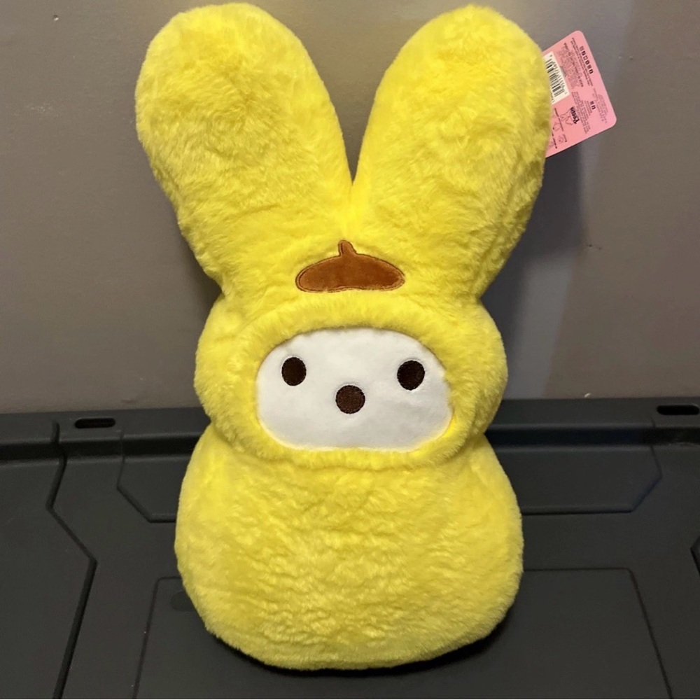 Peeps x Hello Kitty Pompompurin Easter 18 Inch Plush NWT